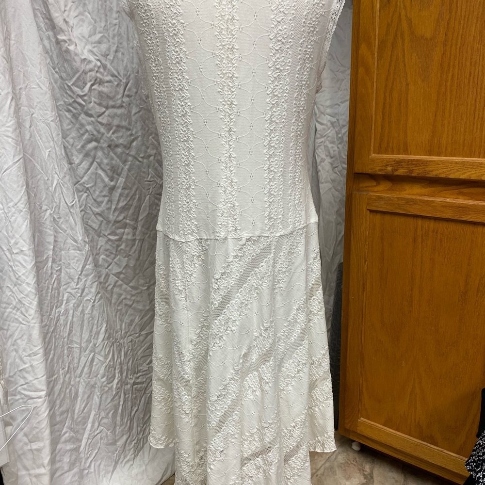 White summer dress